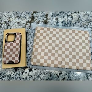 Burga IPhone 14 Pro Case and matching MacBook Air 13 case